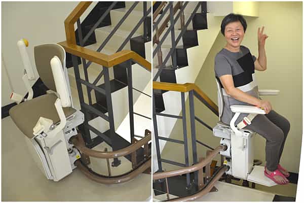  高齡化的居家趨勢「樓梯升降椅」-泓電樓梯升降椅