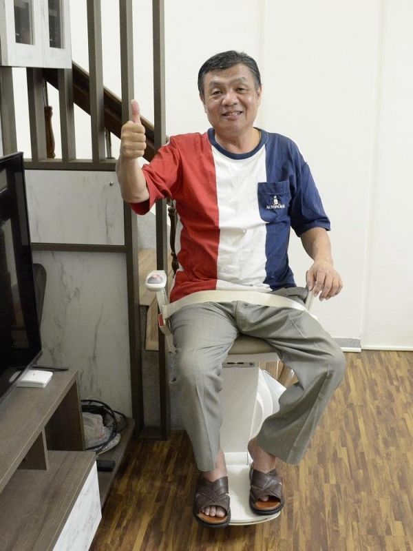 有了樓梯升降椅，上下樓不是難題