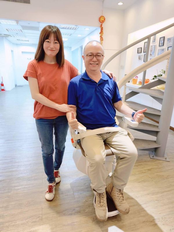Judy老師與其先生
